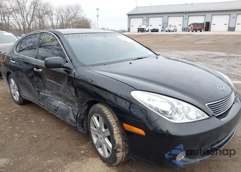 2005 Lexus Es 330 z USA, uszkodzony, nr VIN JTHBA30G755126093
